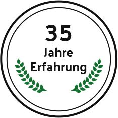 35 Jahre Erfahrung